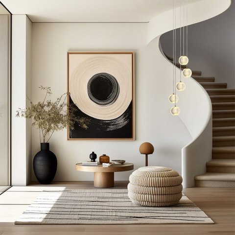 Lampa wisząca Brillant 5 złota LED CCT Light Prestige