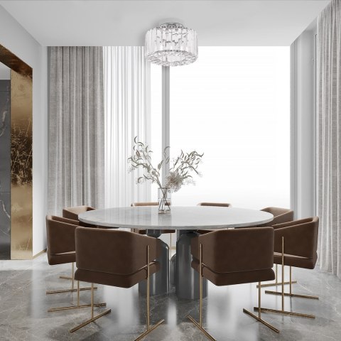 Plafon Vetro chrom 1xE27 Light Prestige