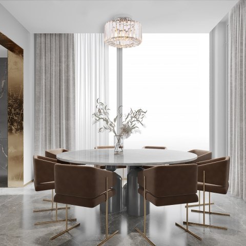 Plafon Vetro chrom 1xE27 Light Prestige