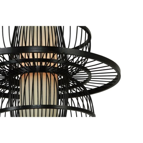 Rattanowa lampa wisząca Astra czarna 1xE27 Light Prestige