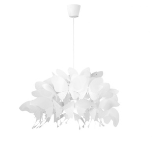 Lampa wisząca Farfalla biała 1xE27 Light Prestige