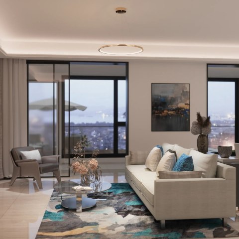 Yaskr Lampa Wisząca Ringa LED złota PL0150-GD