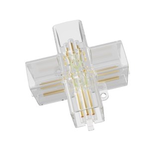 Łącznik X elektryczny do oświetlenia modułowego Geometric System New Light Prestige