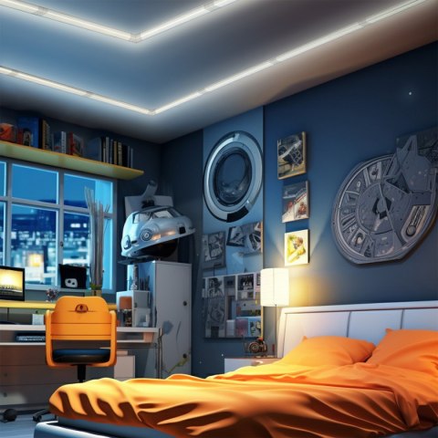 Plafon Geometric System 5 New LED 4000K Light Prestige