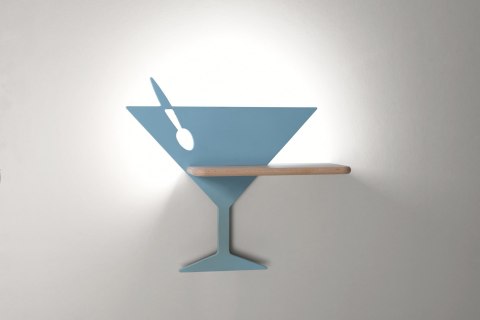 PICCOLO LAMPA KINKIET 4W LED 4000K IQ KIDS Z NIEBIESKI