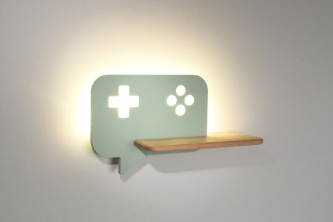 LAMPA CONSOLE KINKIET ŚCIENNY 5W LED IQ KIDS MIĘTOWY