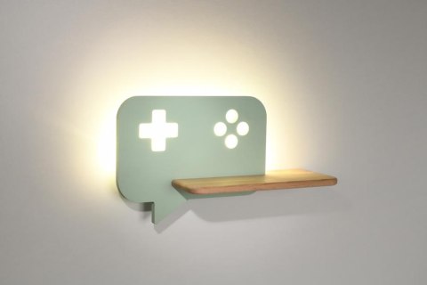 LAMPA CONSOLE KINKIET ŚCIENNY 5W LED IQ KIDS MIĘTOWY