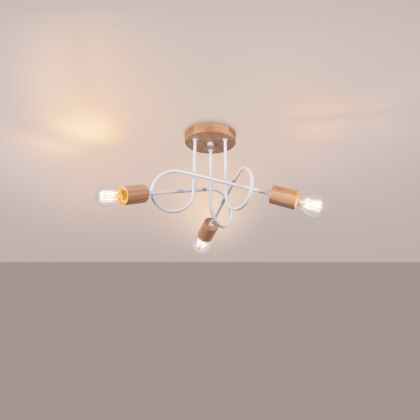 Sollux Lighting Żyrandol EMBER 3 biały