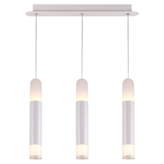 Lampa wisząca Forli biała LED 3000K