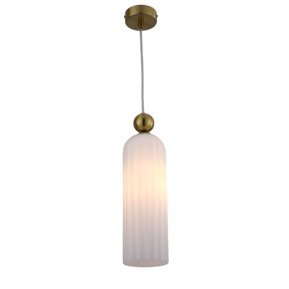 Light Prestige Lampa wisząca Piega 1 biała 1xE14