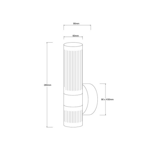 Kinkiet Ambiente chrom LED CCT Light Prestige