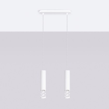 Sollux Lighting Lampa wisząca LIRO 2 biały