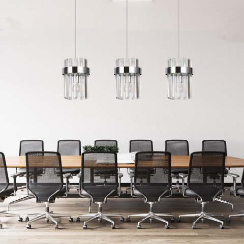 Lampa wisząca Vetro chrom 3xE14 Light Prestige