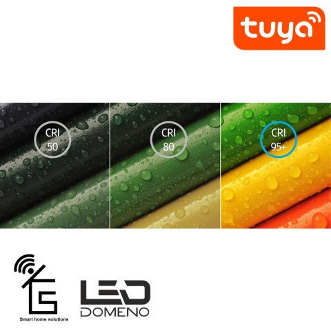 Reflektor do szyn magnetycznych DDCX-15A-TY TUYA biały 15W CCT