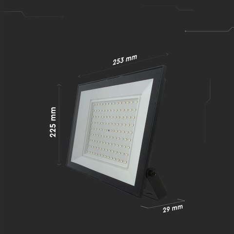 100W LED FLOODLIGHT 4000K BLACK BODY