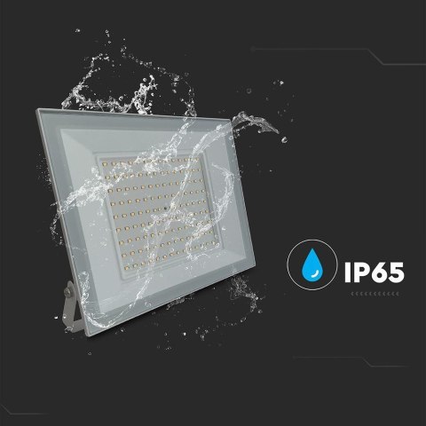 100W LED FLOODLIGHT 6500K WHITE BODY