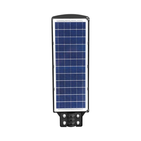 12W LED Plastic Solar Street Light 6000K Black Body