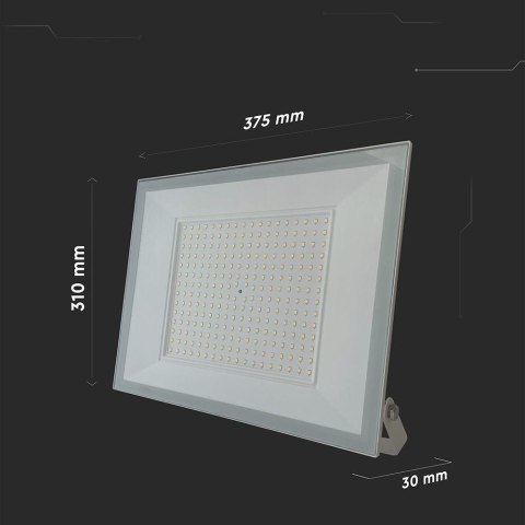 200W LED FLOODLIGHT 6500K WHITE BODY