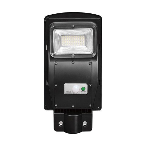 6W LED Plastic Solar Street Light 6000K Black Body