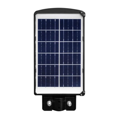 6W LED Plastic Solar Street Light 6000K Black Body