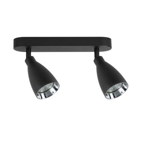 Campana 2 spot czarny 2xGU10 Light Prestige
