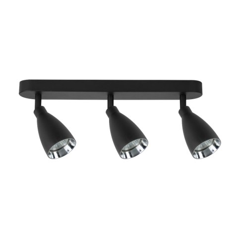 Campana 3 spot czarny 3xGU10 Light Prestige