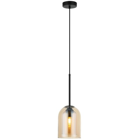 Light Prestige Lampa wisząca Elaris bursztynowa 1xE27