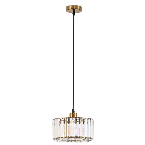 Light Prestige Okrągła lampa wisząca Vetro Złota1xE27