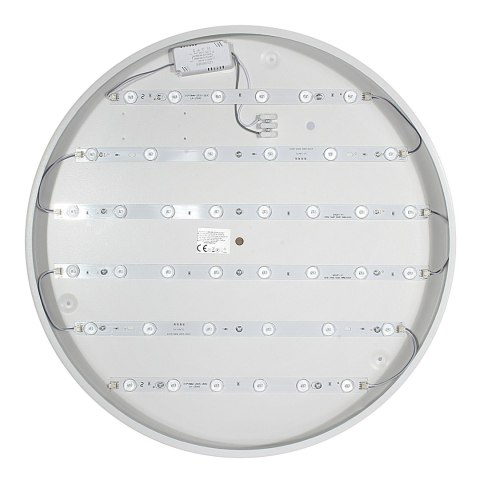 Panel LED Natynkowy 60cm okrągły BB05 60W 3000K biały