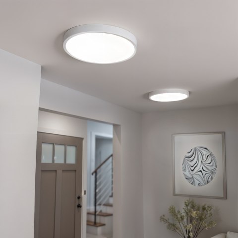 Plafon Natynkowy LED 40cm okrągły BB03 40W 4000K z czujnikiem biały
