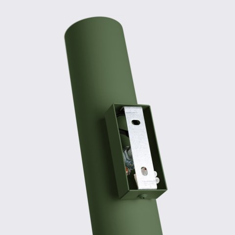 Kinkiet LAMPA ŚCIENNA SOLLUX LAGOS 2 zielony oliwkowy