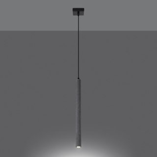 Sollux Lighting Lampa wisząca PASTELO 1 beton
