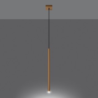 Sollux Lighting Lampa wisząca PASTELO 1 złota