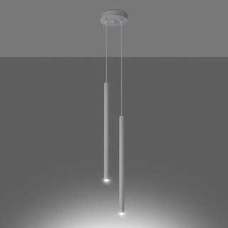 Sollux Lighting Lampa wisząca PASTELO 2 biała