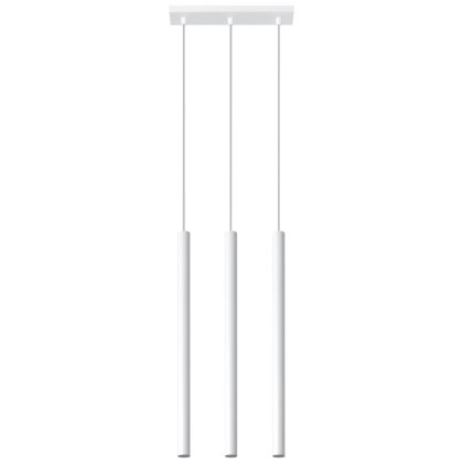 Lampa wisząca PASTELO 3 biała