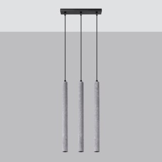 Lampa wisząca PASTELO 3L beton