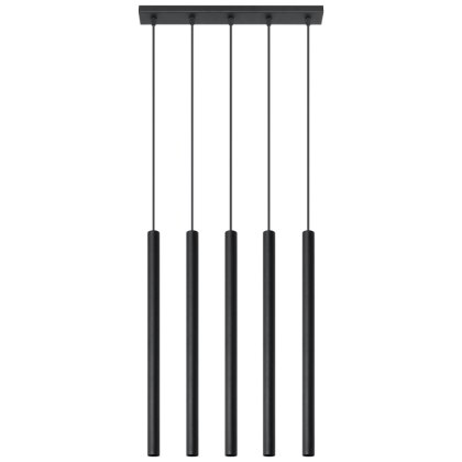Lampa wisząca PASTELO 5 czarna
