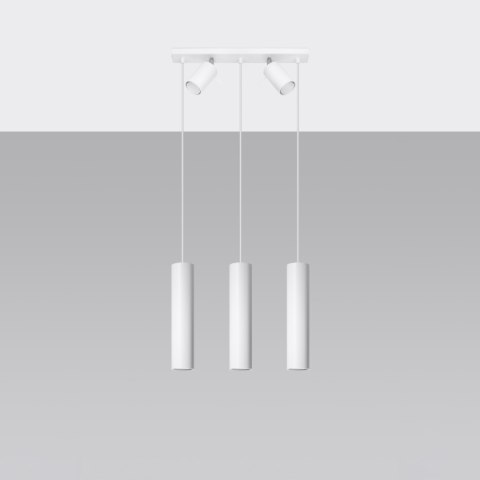 Lampa wisząca RING 3 biały