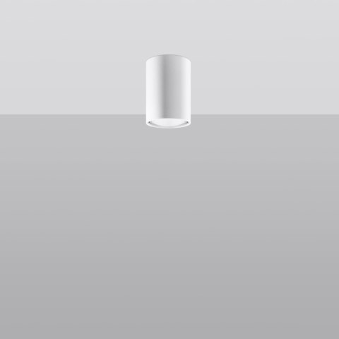 LAMPA SUFITOWA TUBA SPOT Plafon SOLLUX LAGOS 10 biały