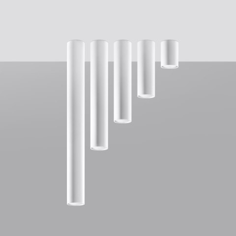 LAMPA SUFITOWA TUBA SPOT Plafon SOLLUX LAGOS 10 biały