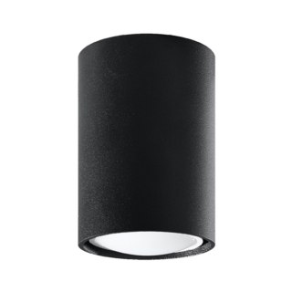 LAMPA SUFITOWA TUBA SPOT Plafon SOLLUX LAGOS 10 czarny