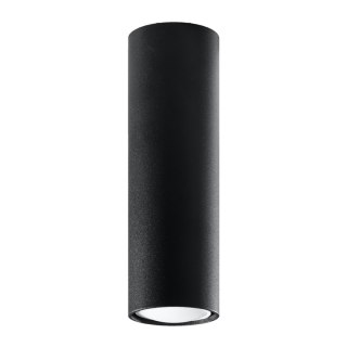 LAMPA SUFITOWA TUBA SPOT Plafon SOLLUX LAGOS 20 czarny