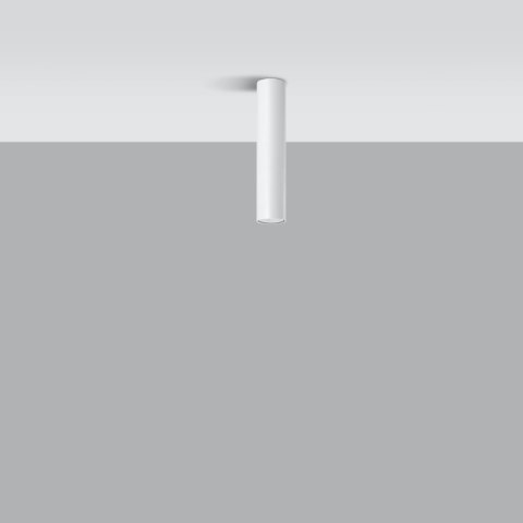 LAMPA SUFITOWA TUBA SPOT Plafon SOLLUX LAGOS 30 biały