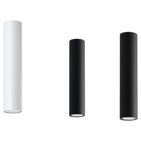 LAMPA SUFITOWA TUBA SPOT Plafon SOLLUX LAGOS 30 biały