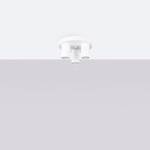 LAMPA SUFITOWA TUBA SPOT Plafon LAGOS 3P biały
