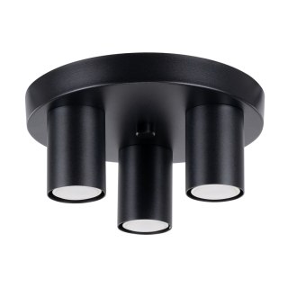 LAMPA SUFITOWA TUBA SPOT Plafon LAGOS 3P czarny