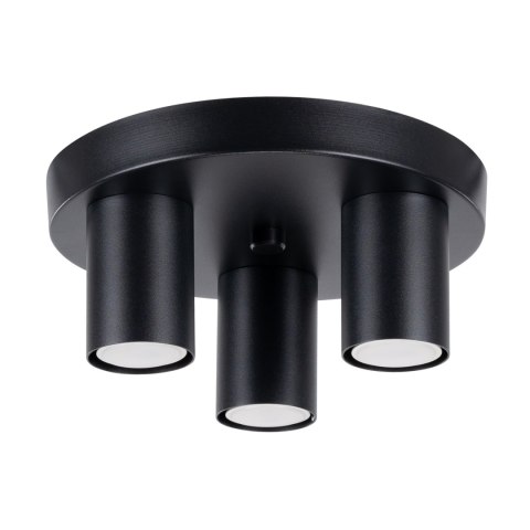 LAMPA SUFITOWA TUBA SPOT Plafon LAGOS 3P czarny