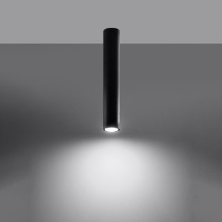 Sollux Lighting Plafon LAGOS 40 czarny