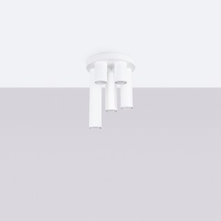 LAMPA SUFITOWA TUBA SPOT Plafon LAGOS 5P biały