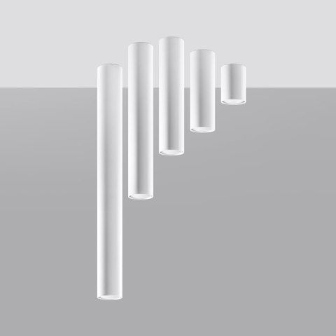 LAMPA SUFITOWA TUBA SPOT Plafon LAGOS 60 biały